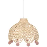 Atmosphera Campagne 1-flg. Ø 28 cm beige Bambus