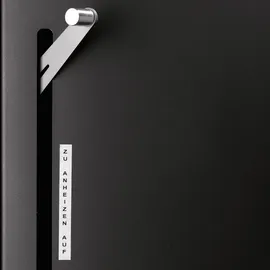 Justus Island Aqua II Stahl Schwarz/Türkis