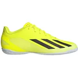 Adidas Unisex X Crazyfast Club Indoor Boots Sneaker, Solar Yellow/Core Black/Cloud White, 42 EU