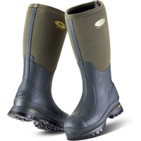 Grubs Gummistiefel Snowline Wellies Green-42 | 8
