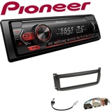 Pioneer 1-DIN Autoradio USB AUX Android Einbauset für Chrysler Neon 1999-2005