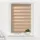 Lichtblick Duo Rollo / Doppelrollo Klemmfix 50 x 150 cm taupe