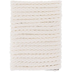buttinette Kordel für Bekleidung, weiß, 8 mm Ø, Länge: 5 m