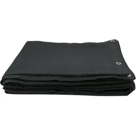 Showgear Backdrop Dekomolton 160 g/m2 Schwarz