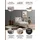 Schöner Wohnen Chaiselongue "Pearl - 5 Jahre Hersteller-Garantie, auch in Bouclé. Recamiere, bequem", beige (sand), B:101cm H:71cm T:161cm, 96% Polyester, 4% Polyacryl, SCHÖNER WOHNEN-KOLLEKTION, Sofas, Chaiselongue, Maße (B/H/T): 101/71/161 cm, Füße aus Metall