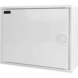 Doktorvolt Sicherungskasten Aufputz Verteilerkasten 1x12 Module 8xMCB 1xRCCB VDE verdrahtet Verteilerschrank Sicherungen 245x305x96,5mm Doktorvolt