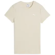 Puma ESS ELEVATED RIB TEE weiß L