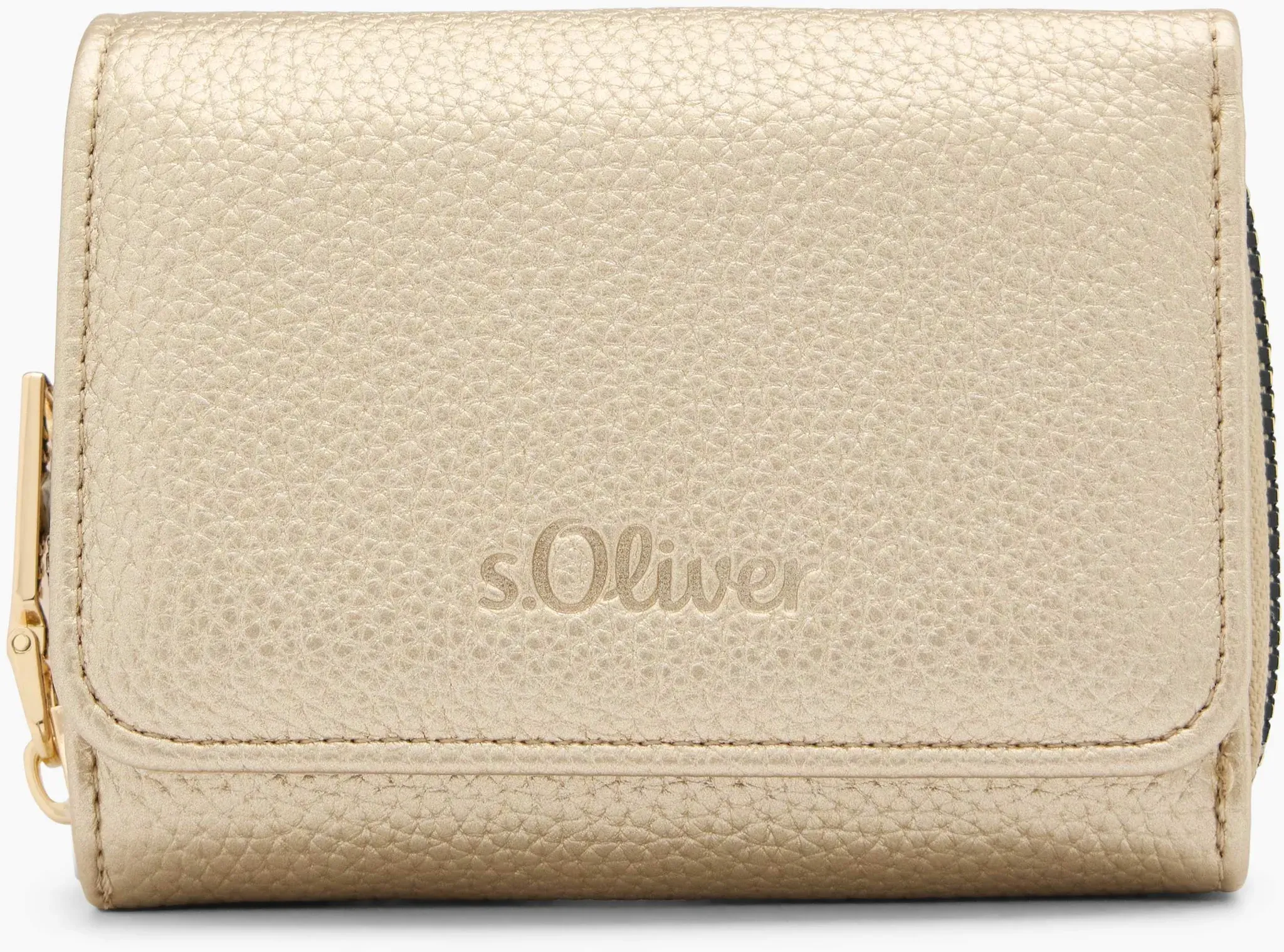 S.Oliver  Geldbörse Gold, Damen, Größe: ONE SIZE - S.Oliver  Geldbörse Gold, Damen, Größe: ONE SIZE - woman - Gold