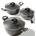 STONELINE Ceramic Topf-Set 6-tlg