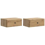 vidaXL Nachttisch Artisan-Eiche 49 x 34,5 x 20 cm