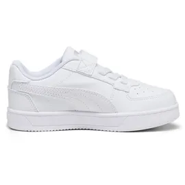 Puma Caven 2.0 AC Kinder Weiß/Silber/Schwarz 32
