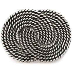 Gürtelschnalle »Seil Silber«, Gr. , silberfarben, , 75013408-0
