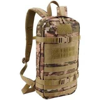 Brandit US ASSAULT DAY PACK RUCKSACK 12L ARMEE OUTDOOR TASCHE MOLLE ARMY BW KAMPF COOPER, Farbe:tactical camo