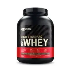 Optimum Nutrition 100 % Whey Gold Standard, Double Chocolat riche Poudre 2260 g