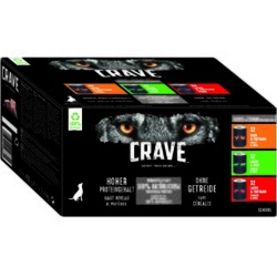 CRAVE Multipack Pastete verschiedene Sorten 2x6x400g