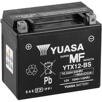Yuasa Batterie Yuasa YTX12-BS (WC) wartungsfreie