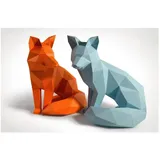 VARIA Group FUCHS HIMMELBLAU - Bastelset - Fuchs, himmelblau