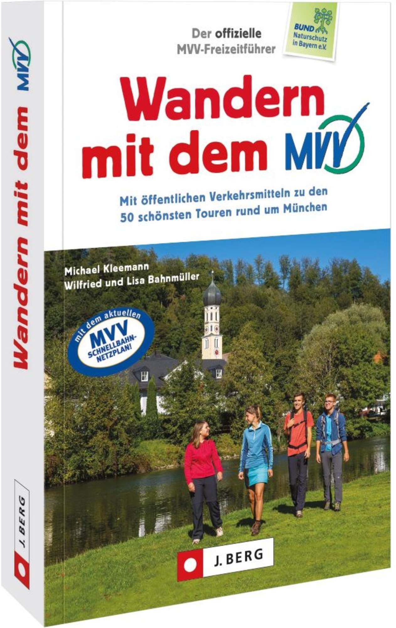 DER OFFIZIELLE MVV-FREIZEITFÜHRER WANDERN MIT DEM MVV -  Wanderführer Deutschland - Wanderführer|Deutschland