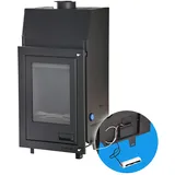 Aquaflam 7 Flat Wasserführender Kamineinsatz 7 kW Basic-Steuerung Kaminofen