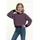 KIDS ONLY Rundhalspullover "KOGNEWPIUMO L/S PULLOVER CP KNT NOOS", Kinder, Gr. 110/116, blau (night sky stripes:mauve orchid), Strick, Obermaterial: 70% Nylon, 30% Polyacryl, gestreift, regular fit normal, Rundhals, Bündchen, Pullover Rundhalspullover, Kunstfaser