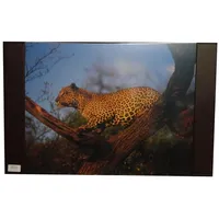 Loer & Schäfer Schreibtischunterlage mit Leopard 68 x 44 cm