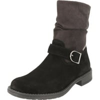 Richter Mädchen Schuhe Leder Tex Stiefelette 4251-456-9900 gefüttert Schwarz Winterstiefel 31 EU