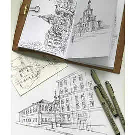 Sakura Pigma Micron Fineliner-Set farbsortiert 0,25 + 0,45 + 0,60 mm, 4 St.