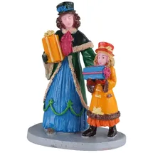 Lemax - Shopping for Surprises 02933 Figur Winterdorf Weihnachtsdorf