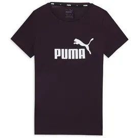 Puma Mädchen ESS Logo Tee G T-Shirts, Midnight Plum, 176 EU