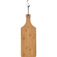 Zeller Schneidebrett Bamboo mit Griff 1-tlg. 44,5 x 16 x 1,2 cm Beige