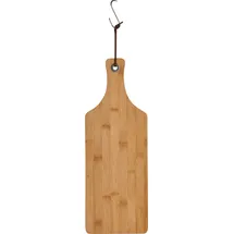 Zeller Schneidebrett Bamboo mit Griff 1-tlg. 44,5 x 16 x 1,2 cm Beige