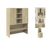 vidaXL Waschmaschinenschrank Sonoma-Eiche 70,5x24x90 cm