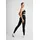 VS VARIOSPORTS Damen mesh Leggings lang mit Handy-Taschen-Hüfttasche für Smartphone-schwarz