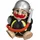 Seiffener Volkskunst eG Kugelräucherfigur Feuerwehrmann 12 cm mehrfarbig