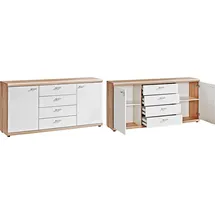 Procontour Kommode Sun BESTSELLER 150 x 74 x 35 cm Weiß / Beige