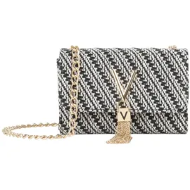 Valentino Divina Summer Umhängetasche Baumwolle Black/White
