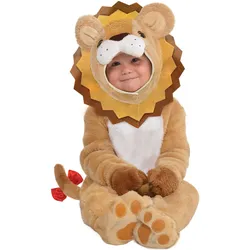 Plüsch Löwe Babykostüm - Kinder-1-2-Jahre