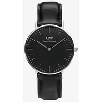 Daniel Wellington Classic Black Sheffield Leder 36 mm DW00100145