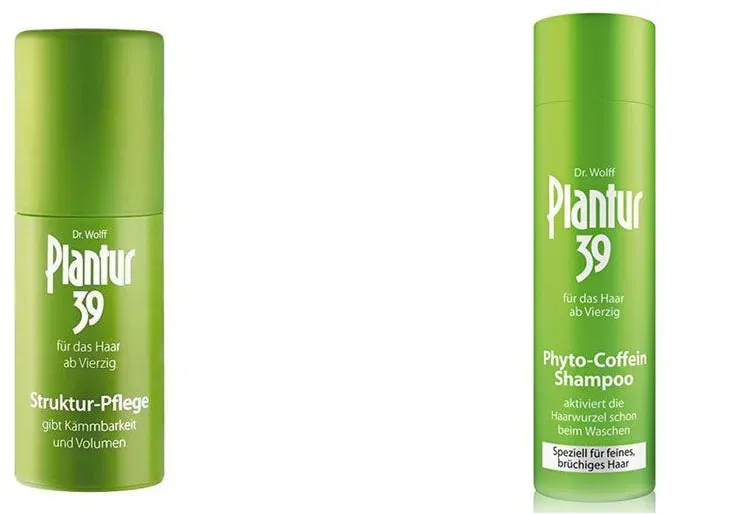 Plantur 39 Phyto-Coffein-Shampoo + Struktur Pflege