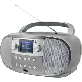 Soundmaster SCD7600TI DAB+, CD, USB, Bluetooth®, WLAN, Radio, Grau