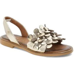 Goldene Sandalen Armodo Schlupfschuhe, 39