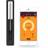 Gabrielle 100 % kabelloser Kochfühler, vernetztes Fleischthermometer, Backofen, Temperaturregelung, große Reichweite, Wi-Fi/Bluetooth-Verbindung,