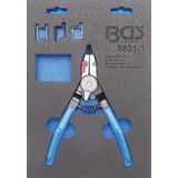 BGS Sprengringzange für Außen-/Innensprengringe, auswechselbare Spitzen 180 mm