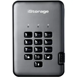 Istorage diskAshur Pro2 SSD 256 GB USB 3.2 grau