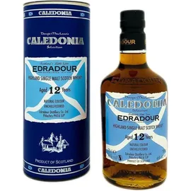Edradour 12 Years Old Caledonia Highland Single Malt Scotch 46% vol 0,7 l Geschenkbox