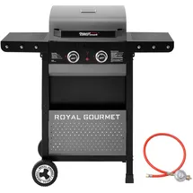 Royal Gourmet 2-Brenner Gasgrill grau