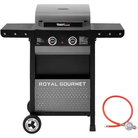 Royal Gourmet 2-Brenner Gasgrill grau