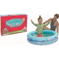 HAPPY PEOPLE 16040 Cocomelon 2-Ring-Pool, 100x23 cm