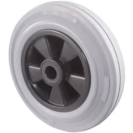 ede - bs rollen Gummirad 160mm B46.160 grau,Radkörper Kst.,RL