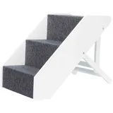 Trixie Hundetreppe Katzentreppe 3 Stufen für Bett & Sofa, weiß